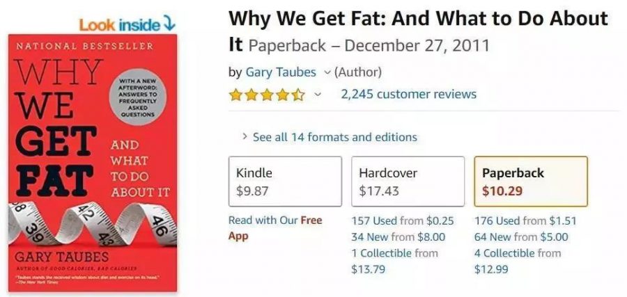 2010 年 12 月，加里又出版了《我们为什么会发胖》（ Why We Get Fat ）一书，指出糖就是导致肥胖的罪魁祸首，减肥只需要戒糖。